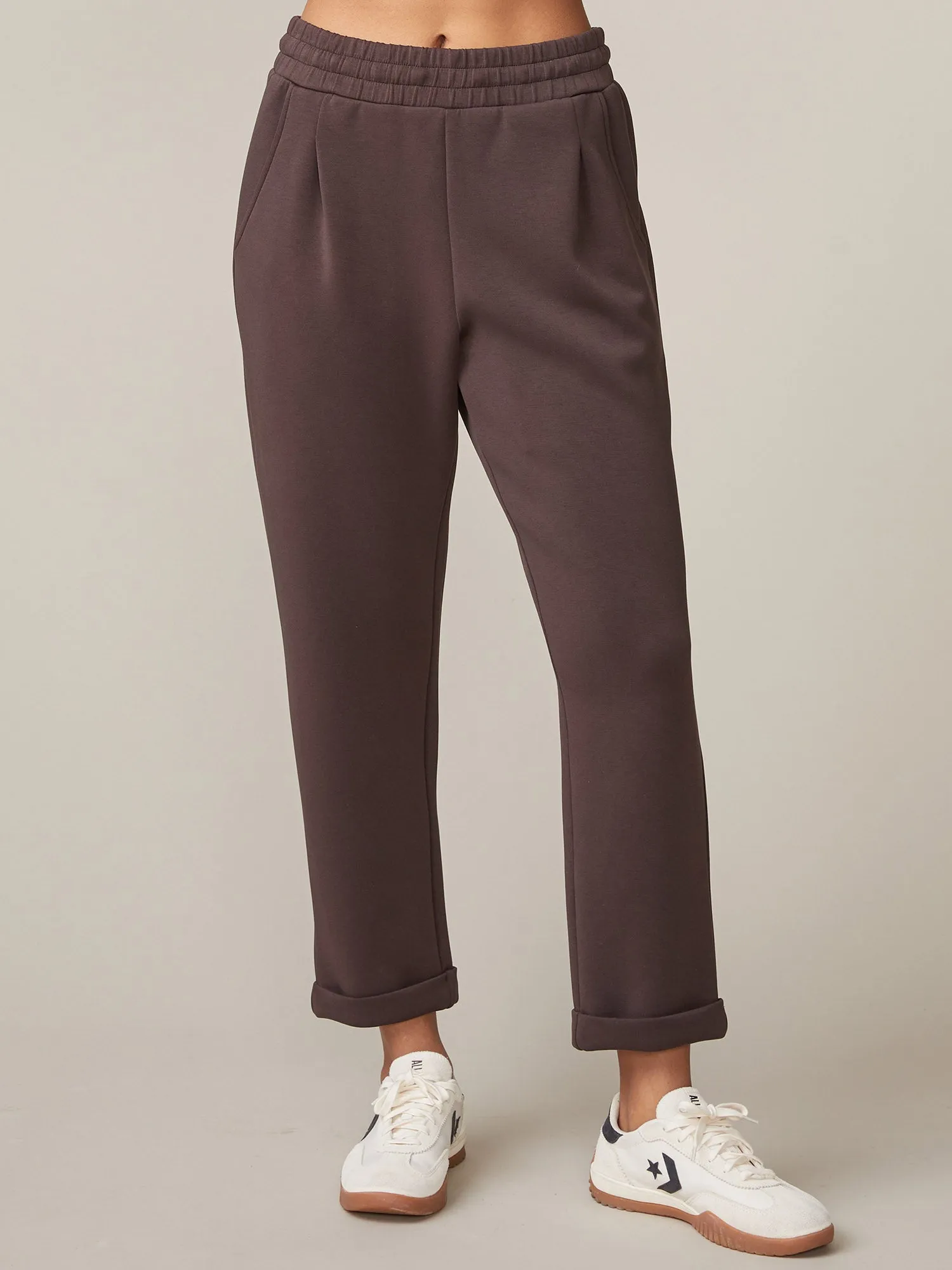 Ultraluxe Roll Cuff Pant sold by Thrive Societe