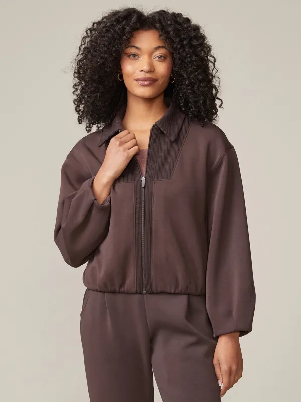 Ultraluxe Zip Bubble Jacket made by Thrive Societe