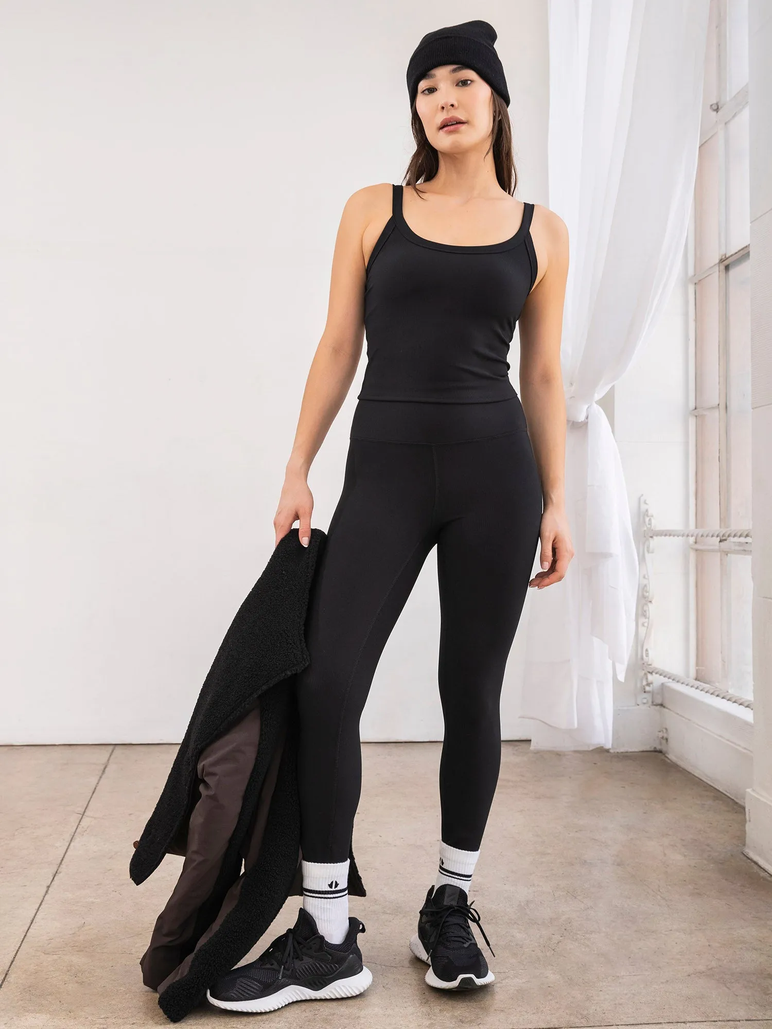Rib 7/8 Legging sold by Thrive Societe product image thumbnail 3