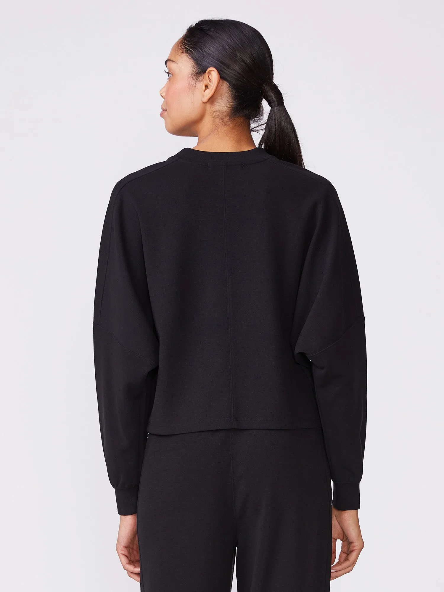 Long Sleeve Dolman Knit Top sold by Thrive Societe product image thumbnail 3
