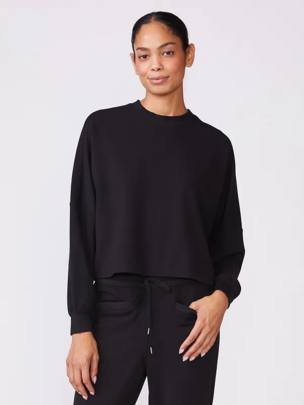 Long Sleeve Dolman Knit Top made by Thrive Societe