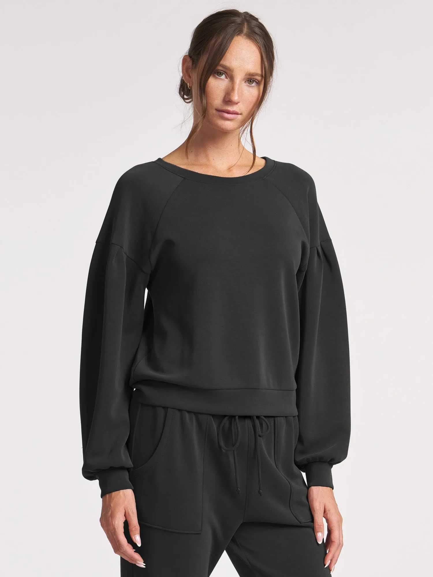 Pleated Pullover sold by Thrive Societe