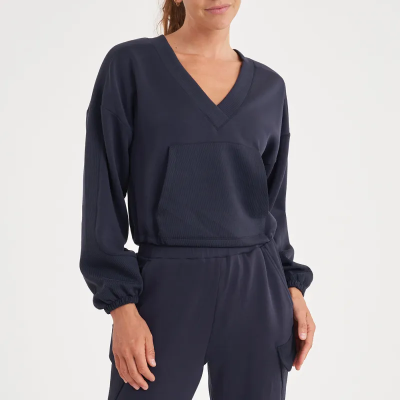 Ultraluxe V-Neck Pullover (FitCo) made by Thrive