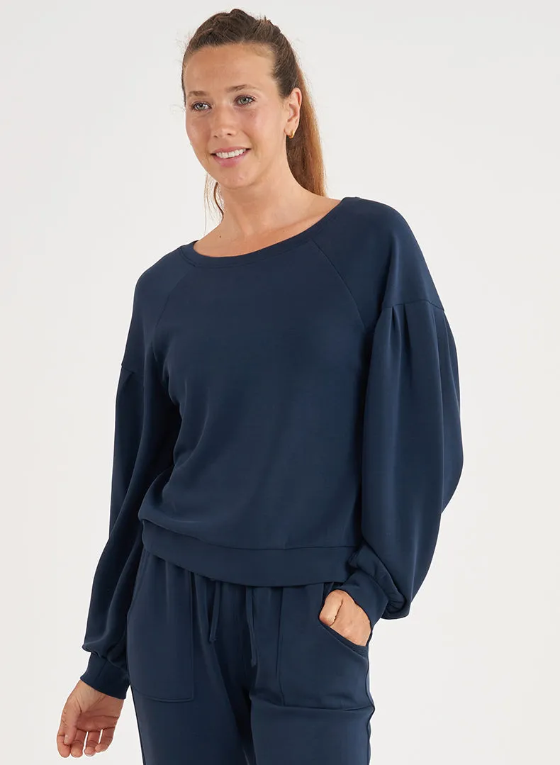 Pleated Pullover sold by Thrive Societe product image thumbnail 5