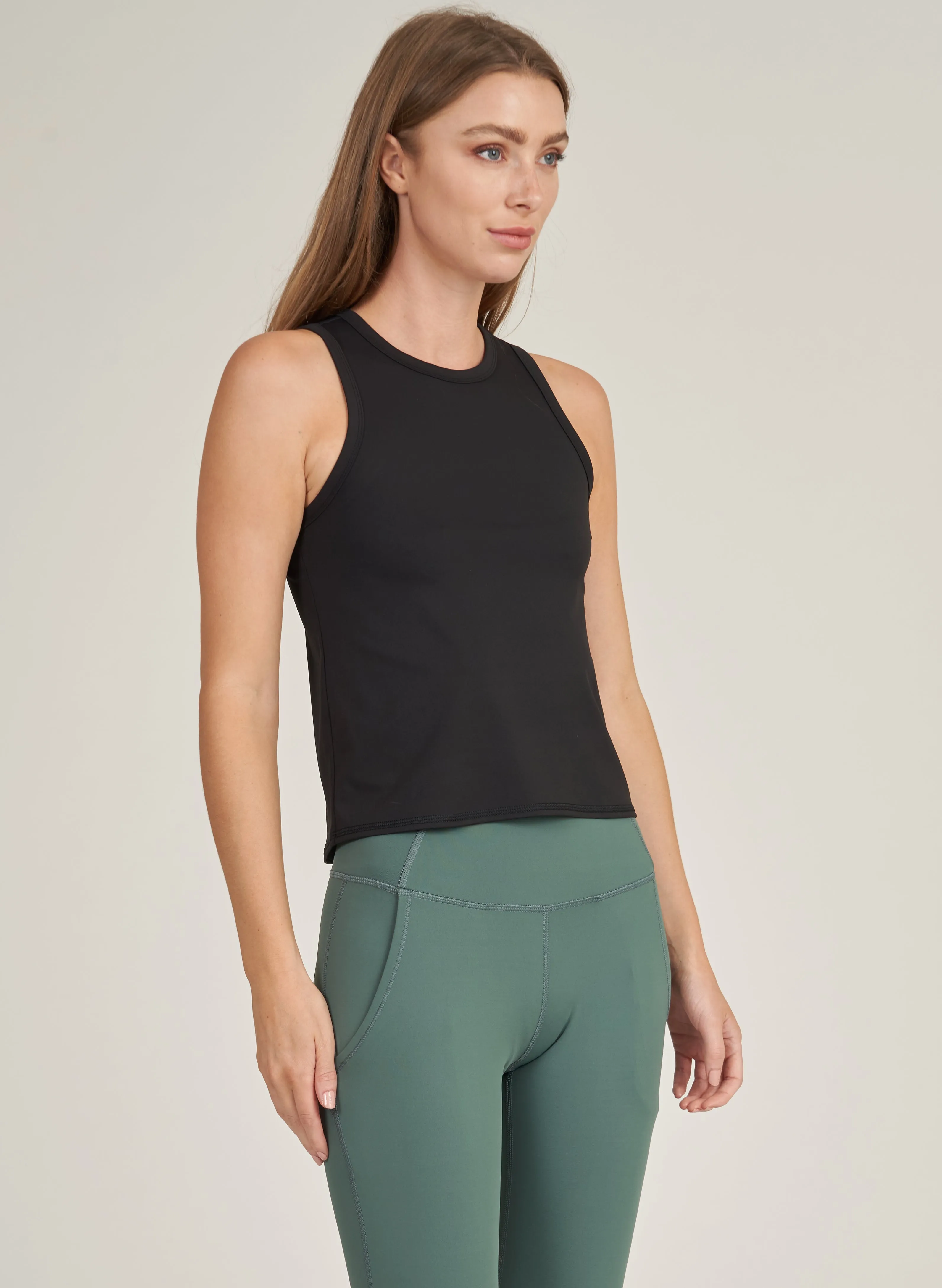 Racerback Crop Tank - FINAL SALE sold by Thrive Societe