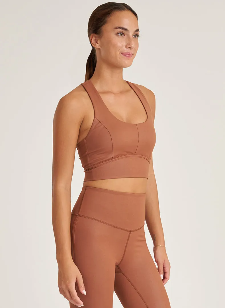 Sheen Asymmetrical Strappy Bra - FINAL SALE sold by Thrive Societe product image thumbnail 2