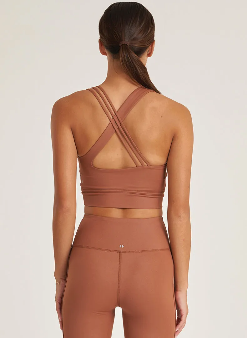 Sheen Asymmetrical Strappy Bra - FINAL SALE sold by Thrive Societe product image thumbnail 3