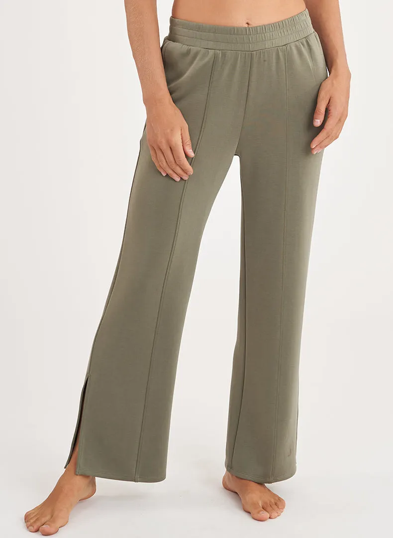 Luxe Pin Tuck Pant sold by Thrive Societe