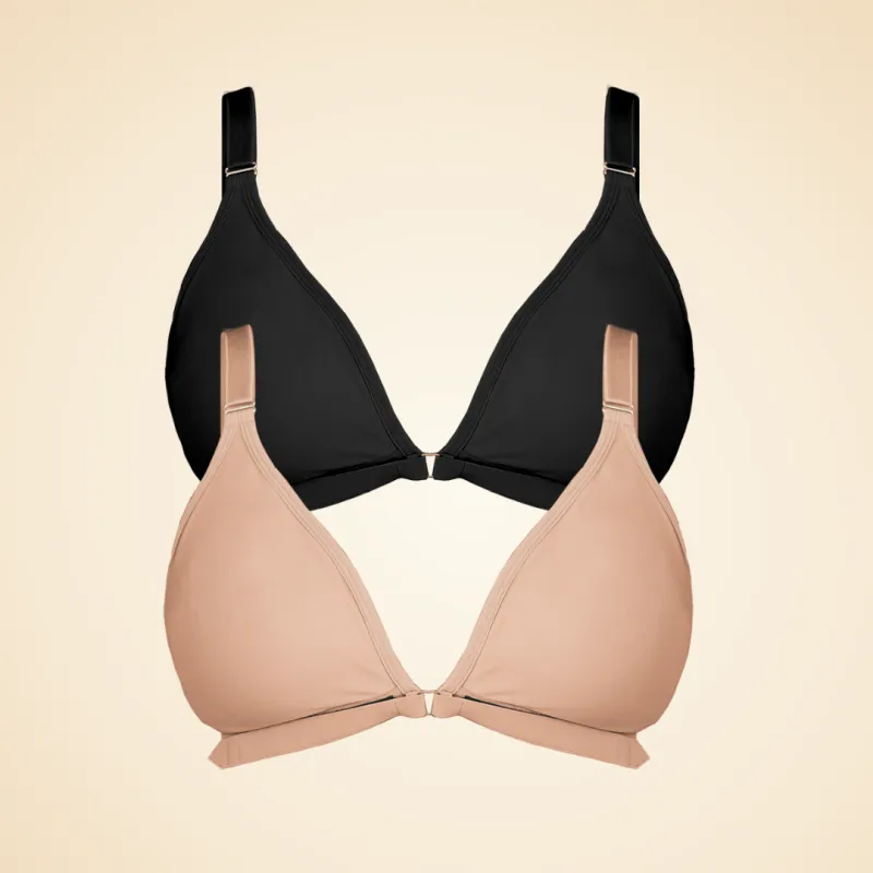 Easy-On Mobility Bra (Seamless Cups) Bundle sold by Springrose