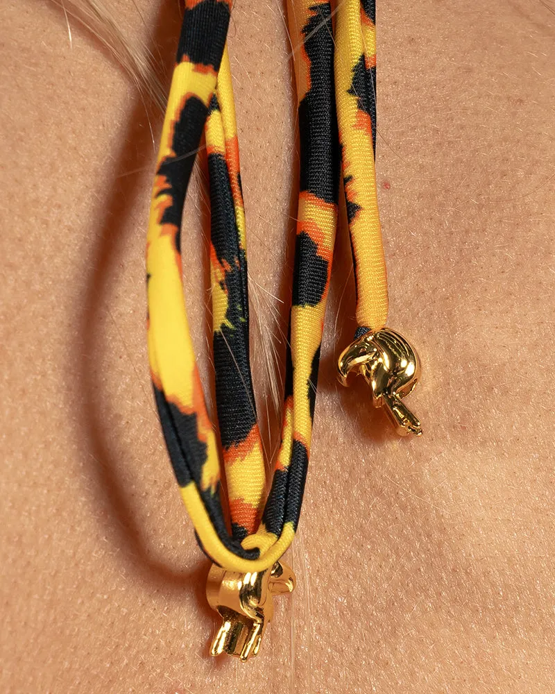 Women’s Leopard Print Gold Bikini Bottom sold by Tucann product image thumbnail 3