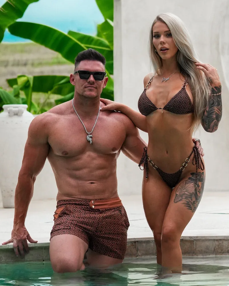 Luxe Bikini Top - Chocolate sold by Tucann product image thumbnail 2