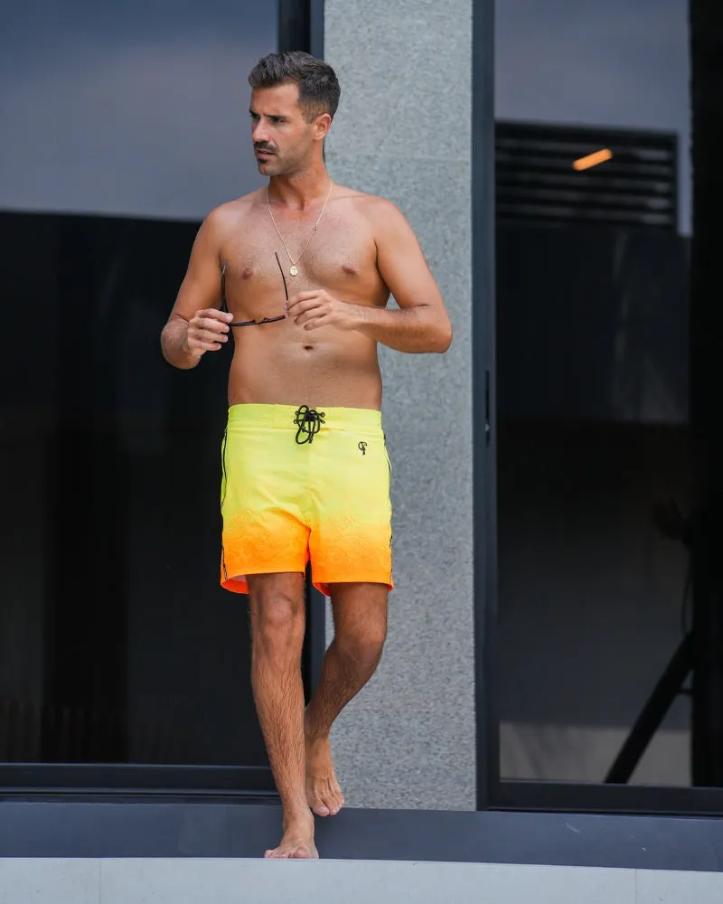 Faded Waves Sunset - 5" sold by Tucann product image thumbnail 4