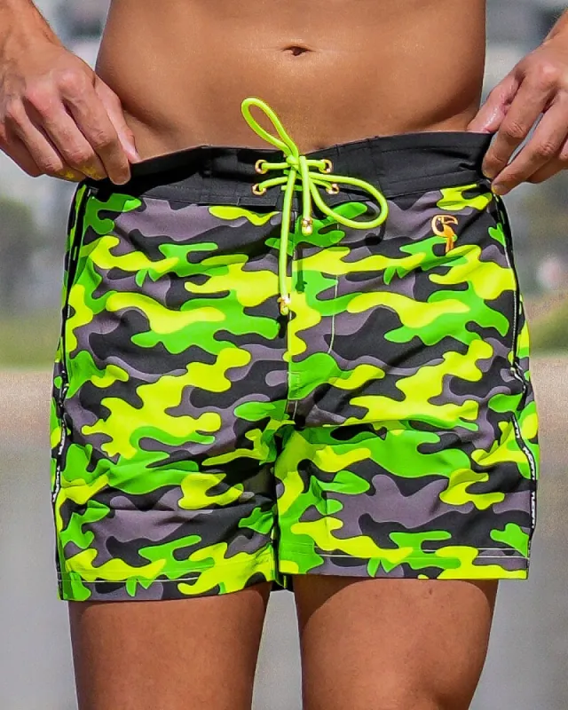 Fluro Green Camo - 5" sold by Tucann