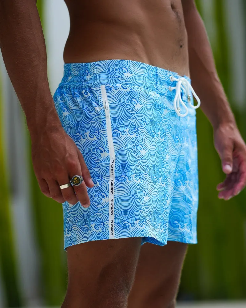 Make Waves Blue V2 - 3" sold by Tucann product image thumbnail 4