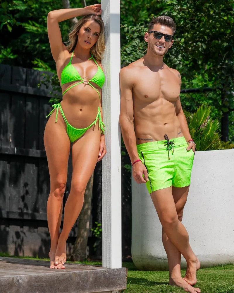 Mirage Bikini Top - Lime sold by Tucann product image thumbnail 3