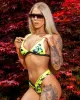 Camo Bikini Top - Yellow sold by Tucann