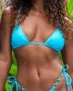 Luxe Bikini Top - Aqua sold by Tucann