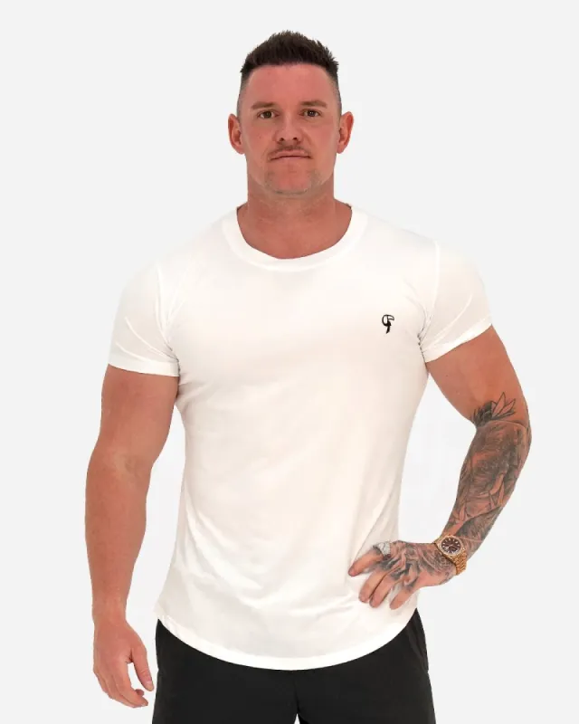Active Tee - White sold by Tucann