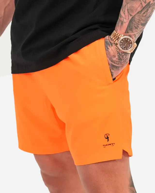 Hybrid Active Shorts - Orange sold by Tucann