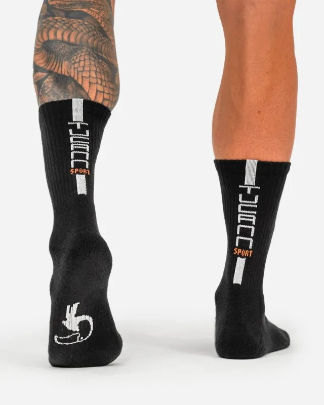 Mid-Rise Socks - Black made by Tucann