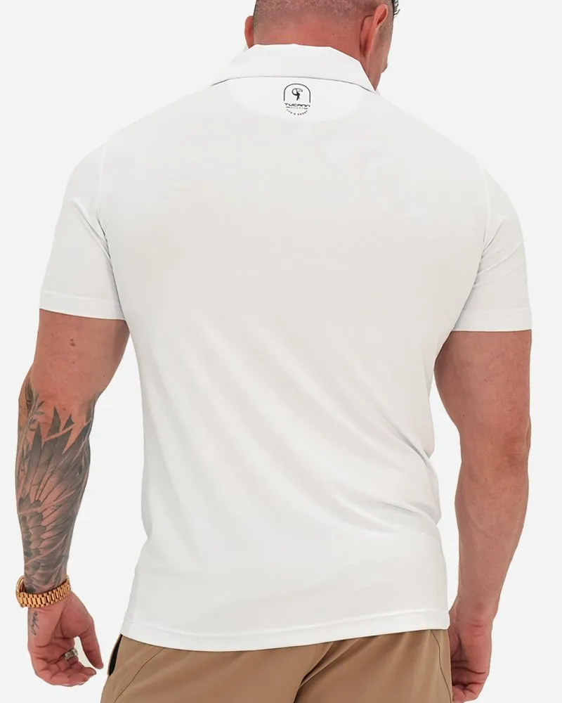 Solid White Polo sold by Tucann product image thumbnail 4