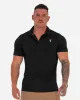Solid Black Polo sold by Tucann