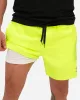 Hybrid Active Shorts - Fluro Green sold by Tucann