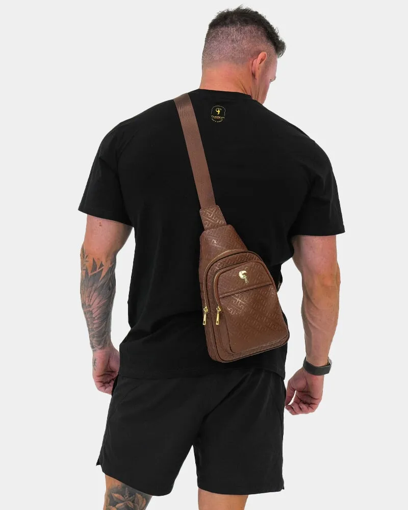 Brown Leather Messenger Bag sold by Tucann product image thumbnail 2