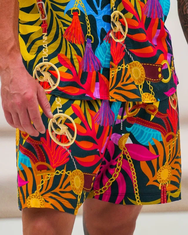 Luxe Set - Wild Jungle - Resort Shorts sold by Tucann