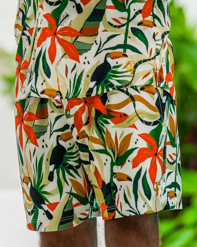 Luxe Set - Desert Jungle - Resort Shorts sold by Tucann