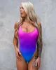 Faded Coral - One Piece Bikini sold by Tucann