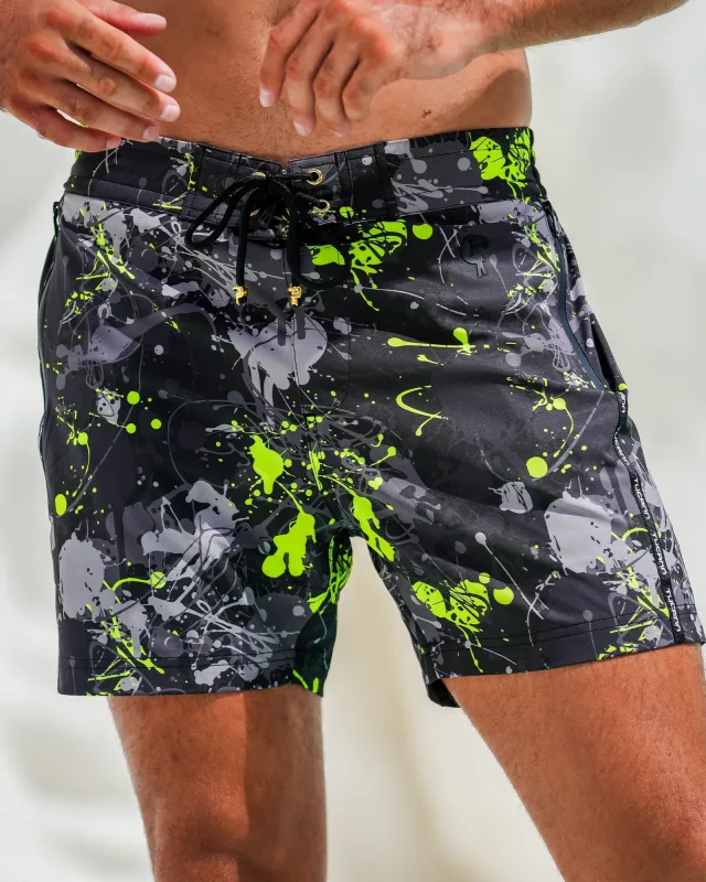 Black Splatter Fluro - 5" sold by Tucann