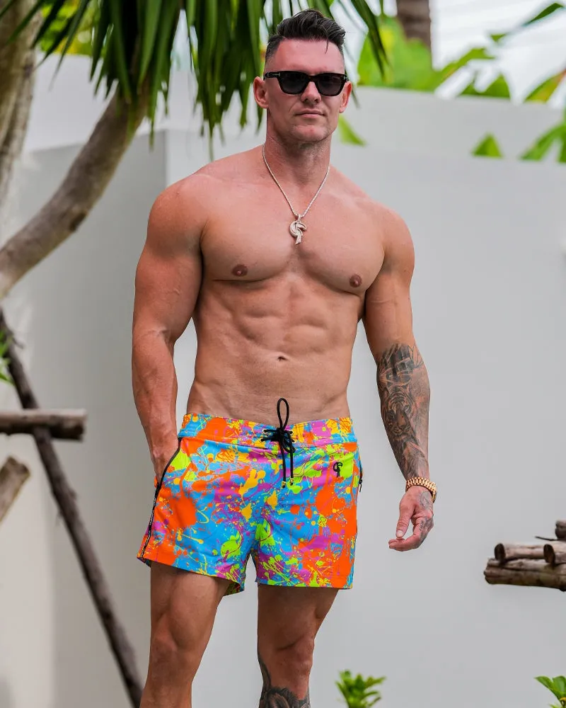 Wild Splatter Aqua - 3" sold by Tucann product image thumbnail 2