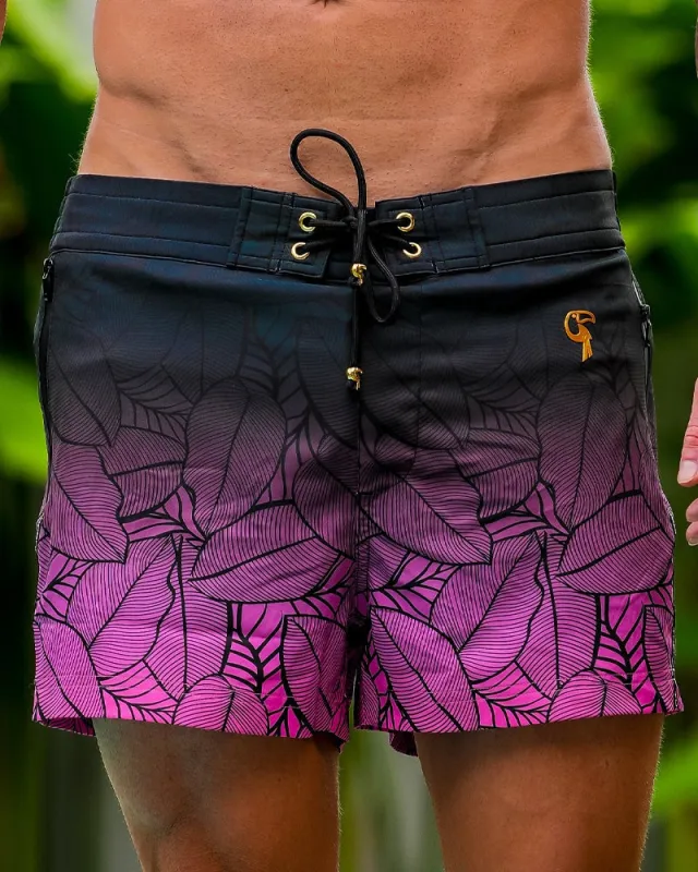 Black Leaf Magenta - 3" sold by Tucann