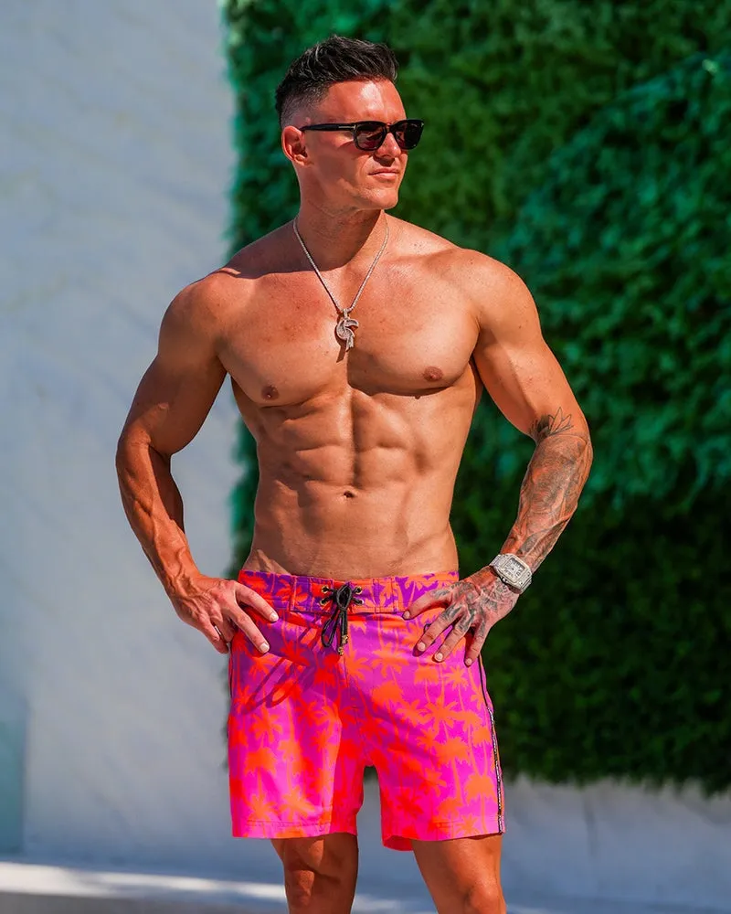 Faded Palm - Crimson 5'' sold by Tucann product image thumbnail 2