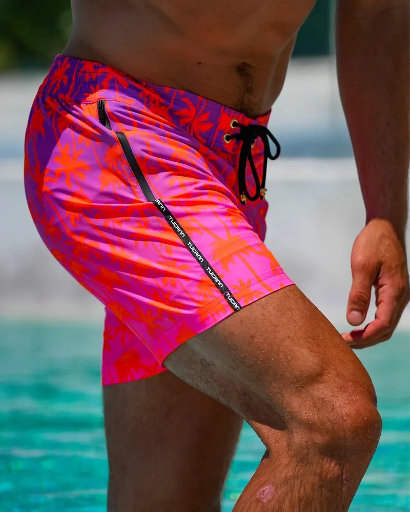 Faded Palm - Crimson 5'' sold by Tucann product image thumbnail 3