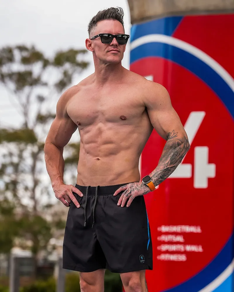 Hybrid Active Short Splatter - Blue 5 Inch sold by Tucann product image thumbnail 4