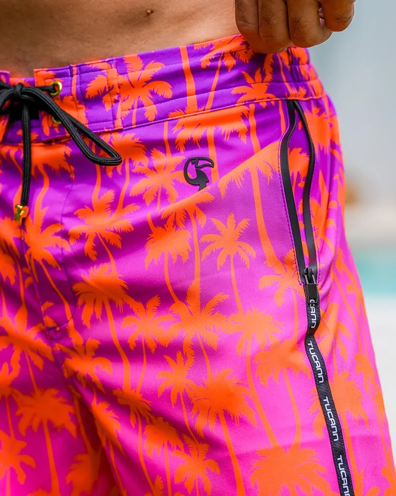 Faded Palm - Crimson 7" sold by Tucann product image thumbnail 5