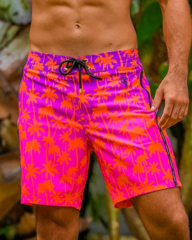 Faded Palm - Crimson 7" sold by Tucann