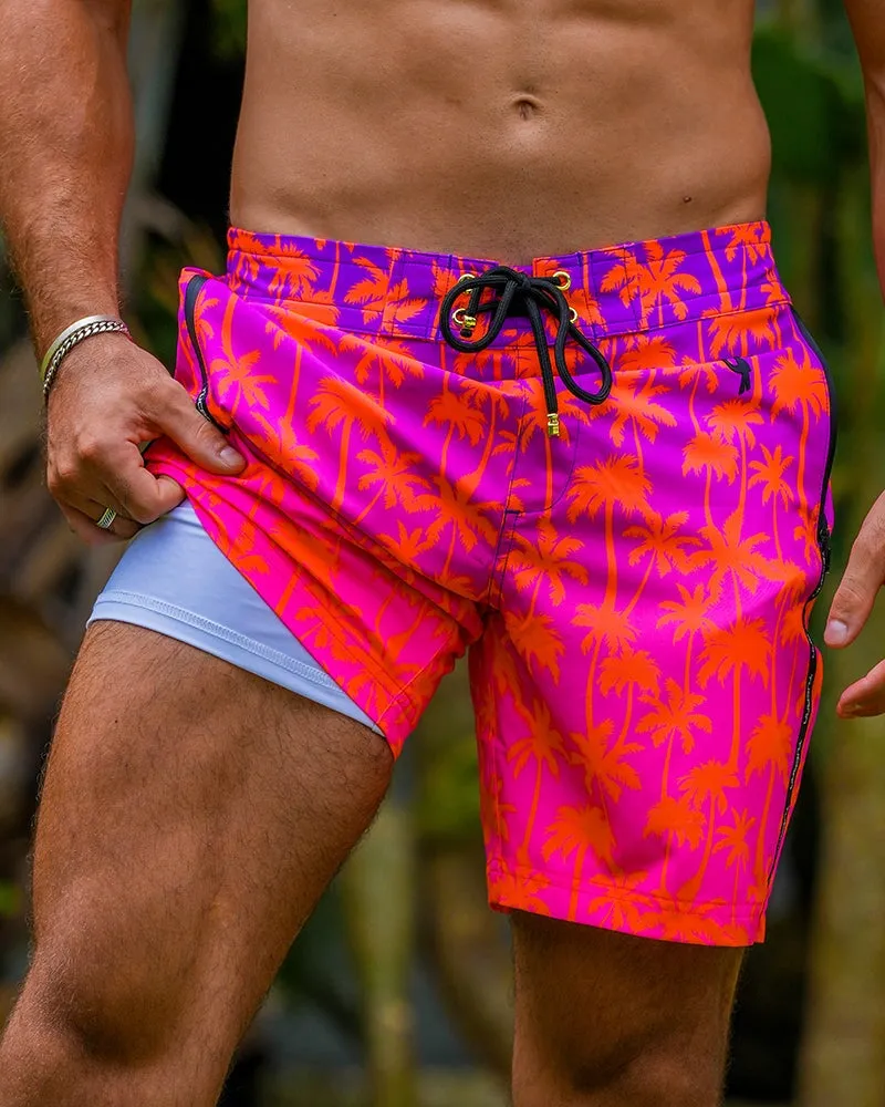 Faded Palm - Crimson 7" sold by Tucann product image thumbnail 4