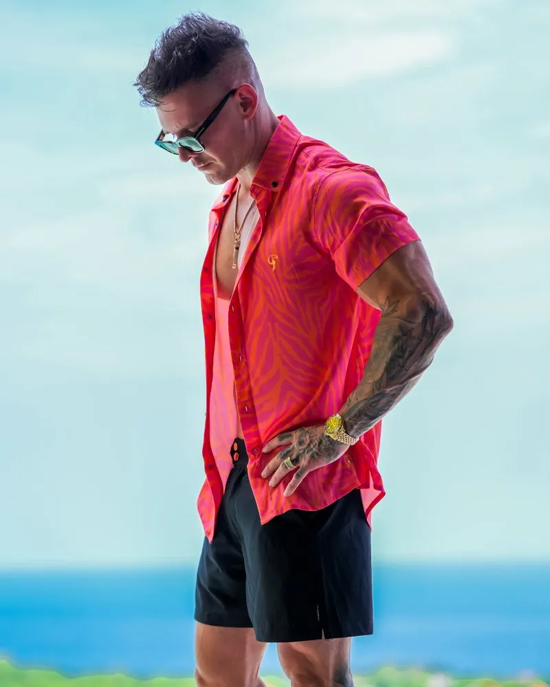 Electric Zebra Shirt sold by Tucann product image thumbnail 3