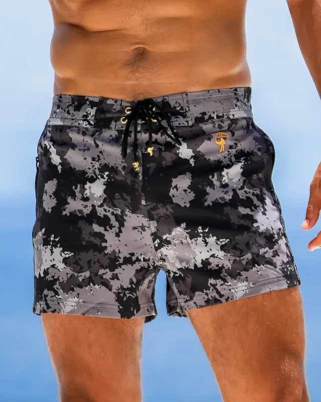 Modern Camo - Black 3" made by Tucann