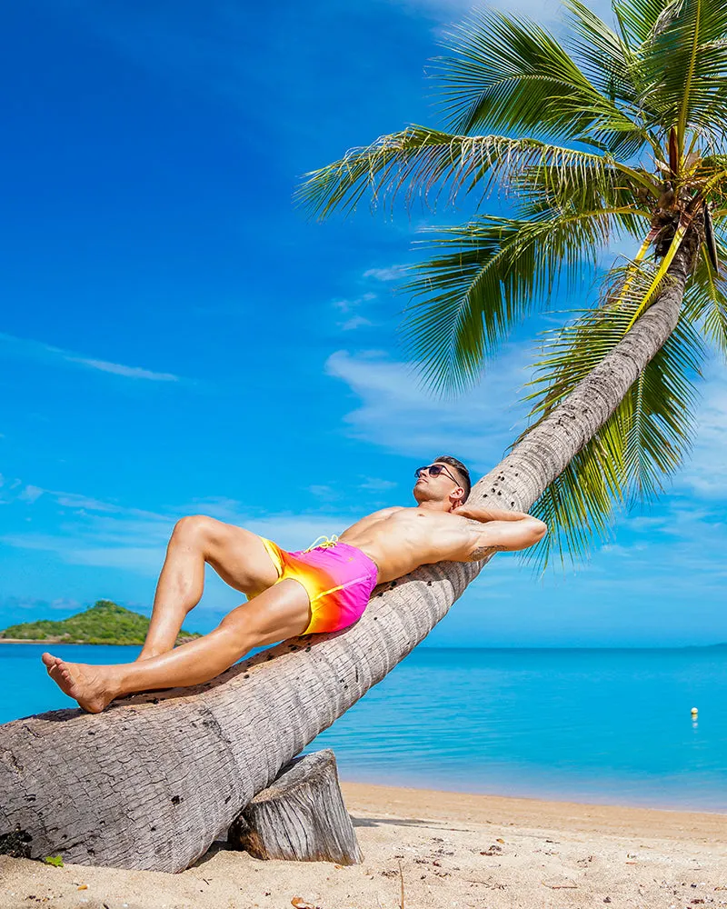 Faded Saffron Swim Trunks - 3" sold by Tucann product image thumbnail 5