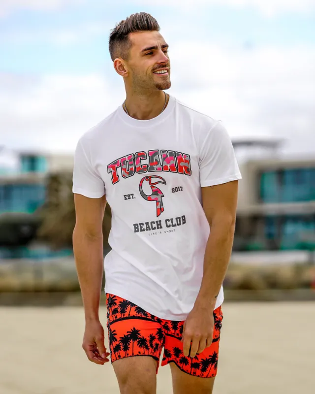 Tucann Beach Club T-Shirt - White sold by Tucann
