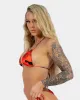 Women's Red Camo Bikini Top sold by Tucann
