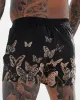 Golden Butterflies Swim Trunks - 3" sold by Tucann