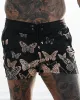 Golden Butterflies Swim Trunks - 3" sold by Tucann