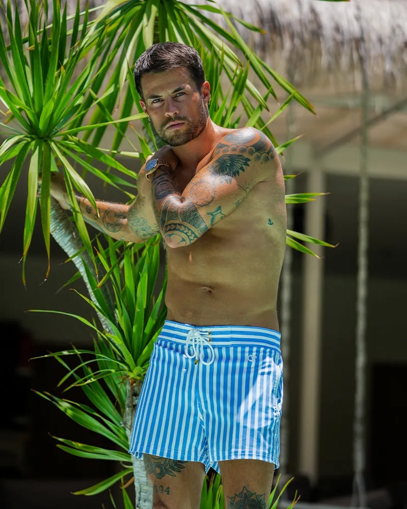 Pillar Blue - 3 Inch Swim Trunks sold by Tucann product image thumbnail 3