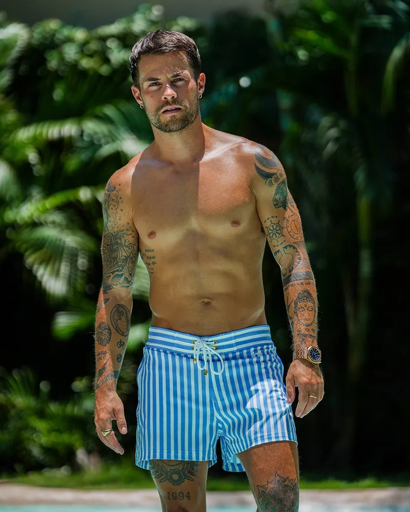 Pillar Blue - 3 Inch Swim Trunks sold by Tucann product image thumbnail 4