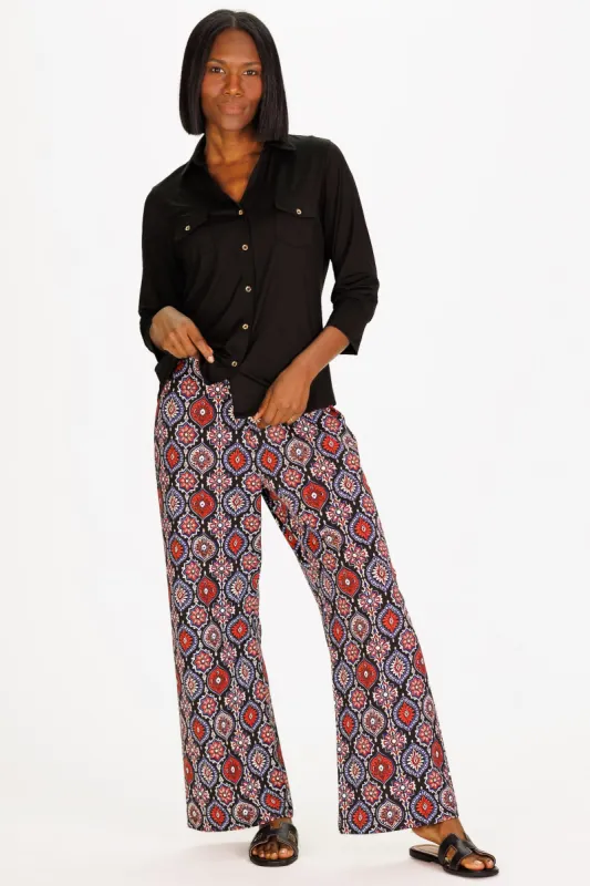 Peri Pant in Medallion sold by Duffield Lane